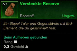 Gold Guide Versteckte Reserve