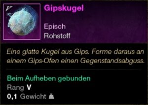 Kompetenz durch Gipskugeln